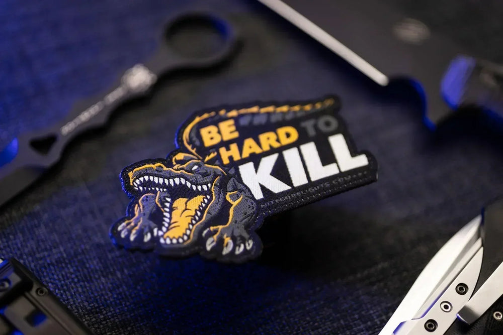 'Hard To Kill' IMPERATOR CROC Patch - Nitecore Singapore