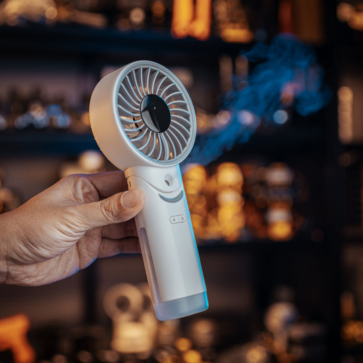 izzCool 30 (White) - Foldable Air Conditioner Fan (3,500mAh)