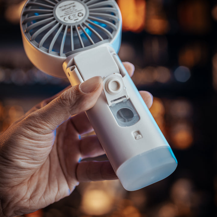 izzCool 30 (White) - Foldable Air Conditioner Fan (3,500mAh)