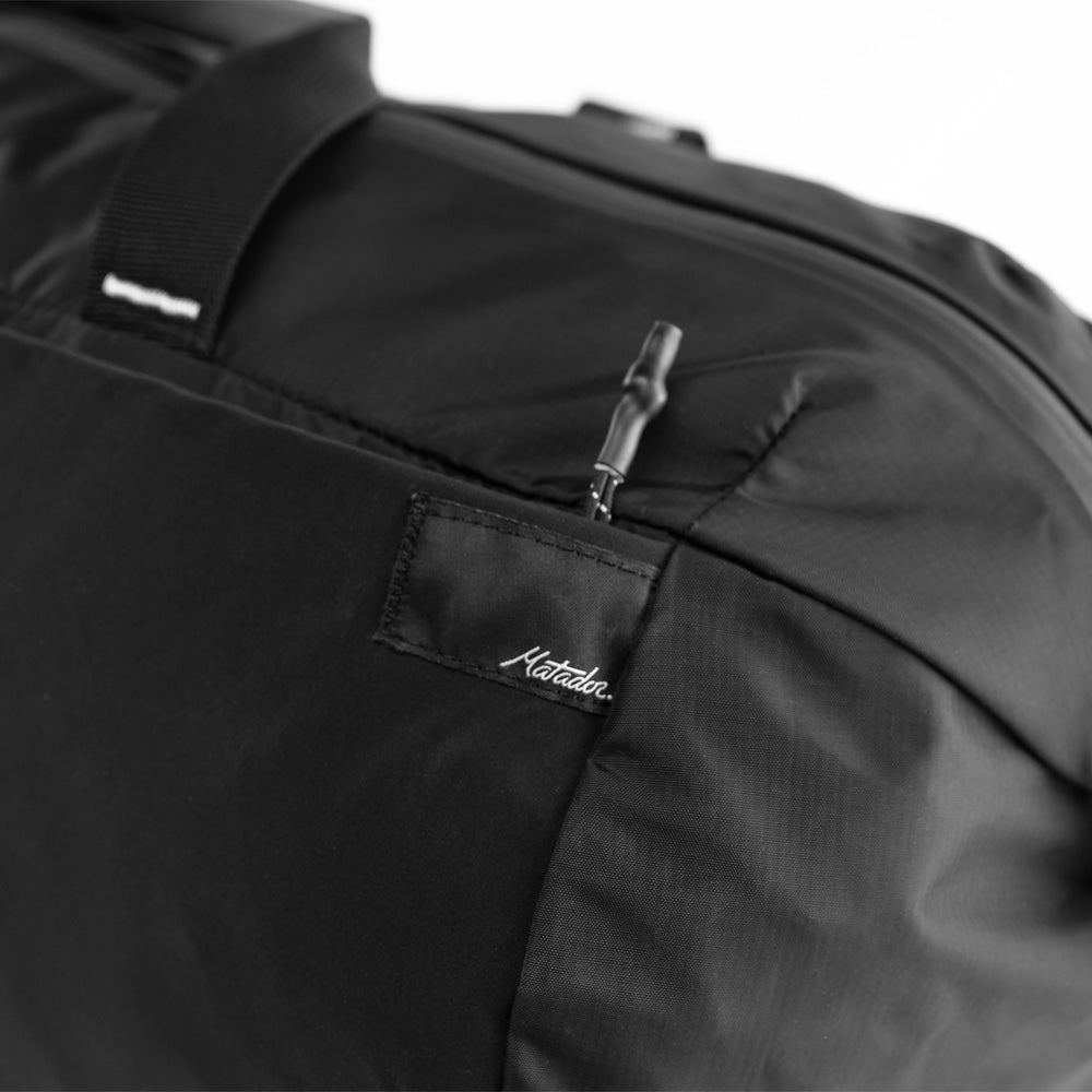 ReFraction™ Packable Duffle (Black) - 25L