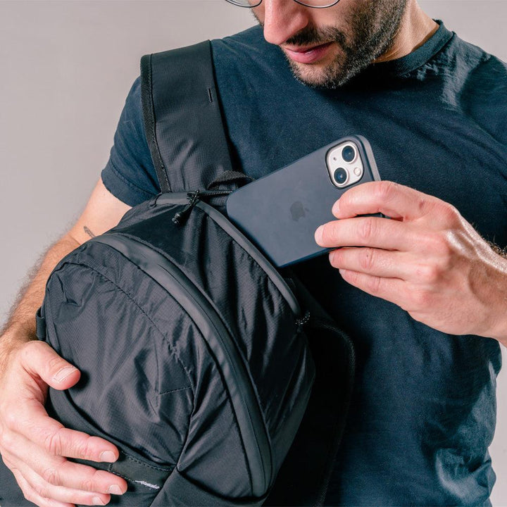 ReFraction™ Packable Backpack (Black) - 16L