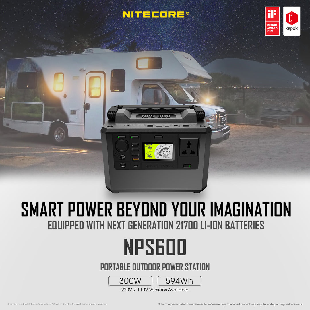 NPS600 (594Wh) Portable Power Station