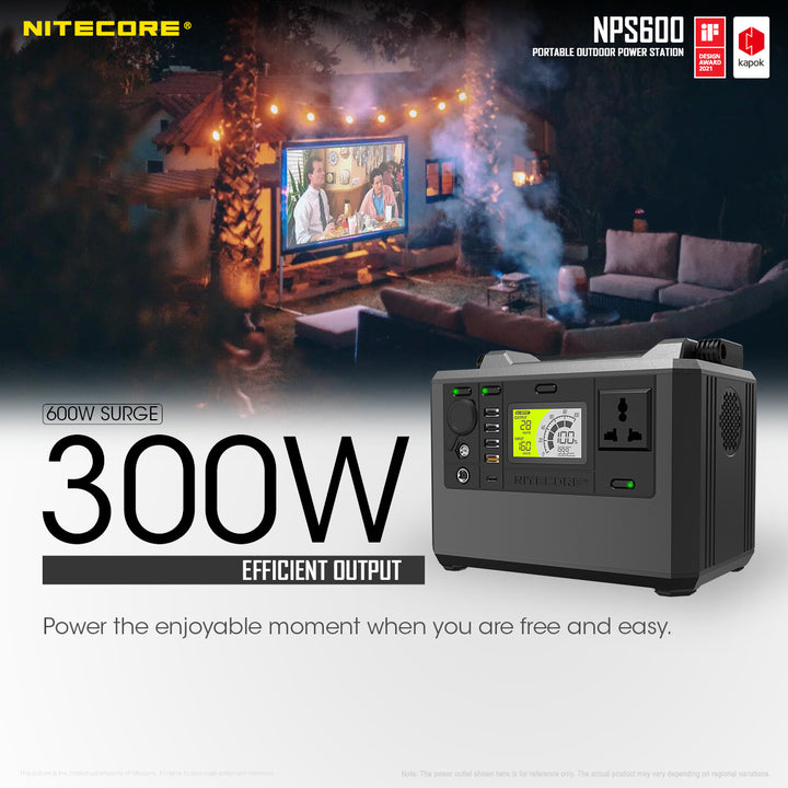 NPS600 (594Wh) Portable Power Station