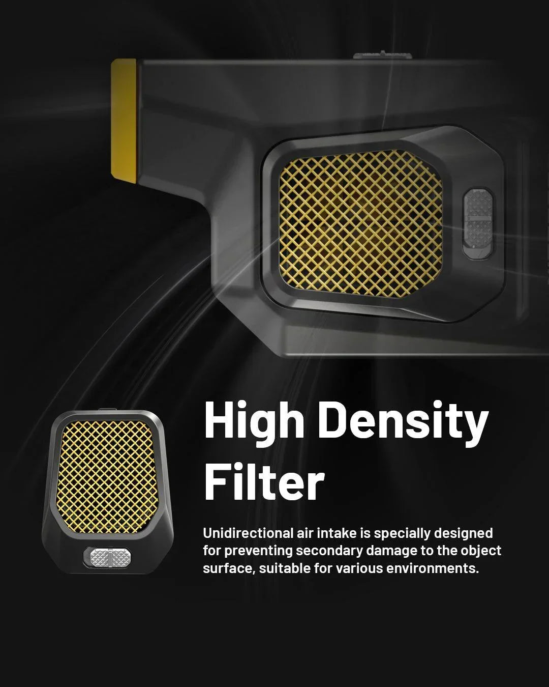NIA001 Replacement Air Filter (for BB2, BB21) - Nitecore Singapore