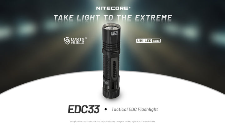 EDC33 - 4000 lumens