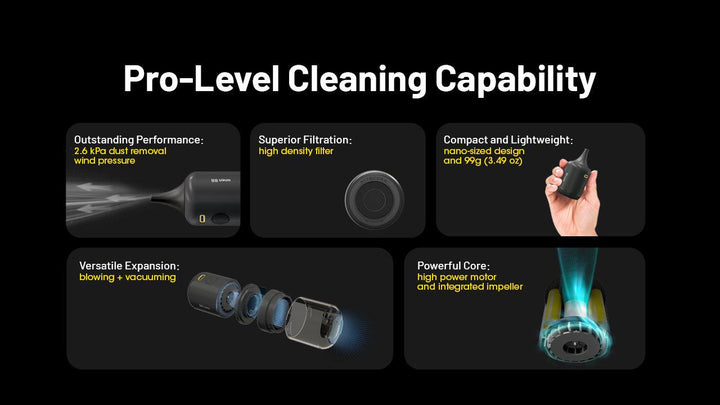 BB Nano with the optional NIA007 Extension Vacuum Kit - Nitecore Singapore