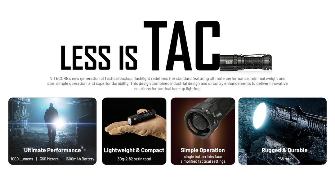 MT1C PRO - 1000 lumens