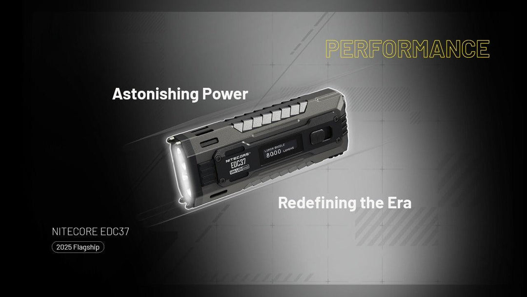 EDC37 - 8000 lumens