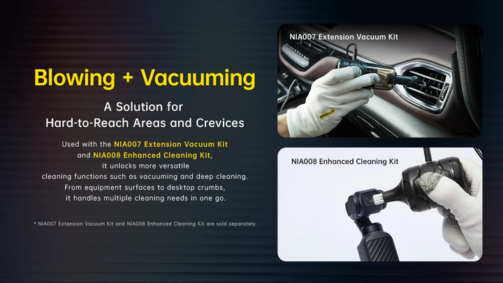 BB nano wired - Portable Versatile Electronic Blower - Nitecore Singapore