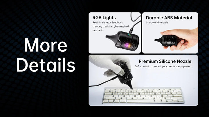 BB nano wired - Portable Versatile Electronic Blower - Nitecore Singapore