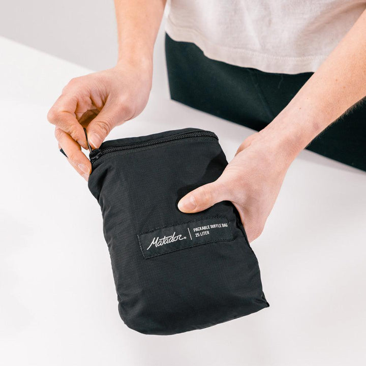 ReFraction™ Packable Duffle (Black) - 25L - Nitecore Singapore