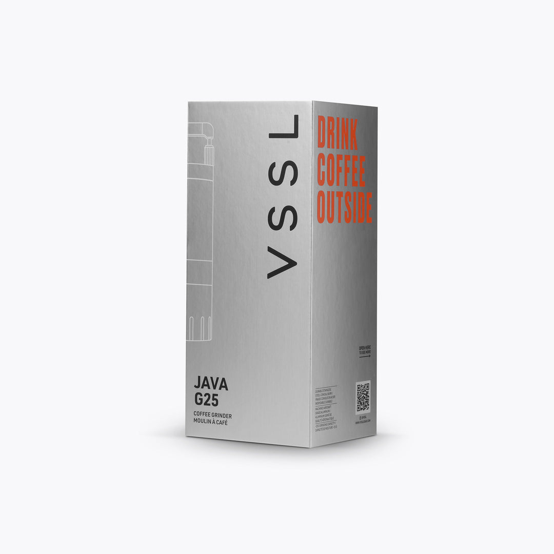 VSSL Java G25 retail box - Drink Coffee Outside - Nitecore Singapore