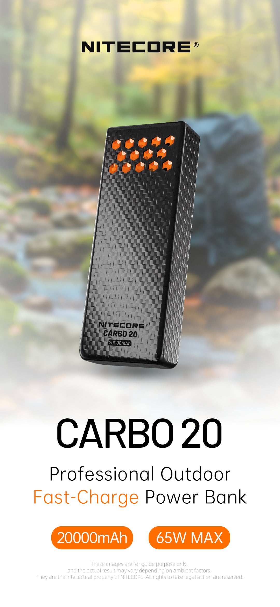 CARBO 20000 GEN2 (20,000mAh 3A 65w)