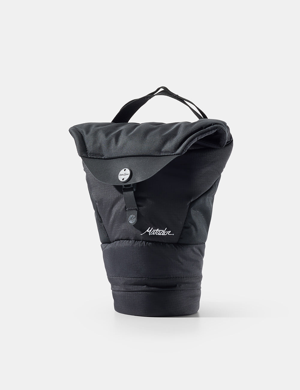 Matador Camera Base Layer 2.0 - black camera base layer with a visible brand logo on a white background