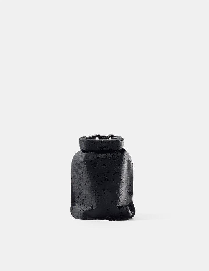 Matador FlatPak Travel Soap Bar Case (V2) in Black - black soap bar case on a white background