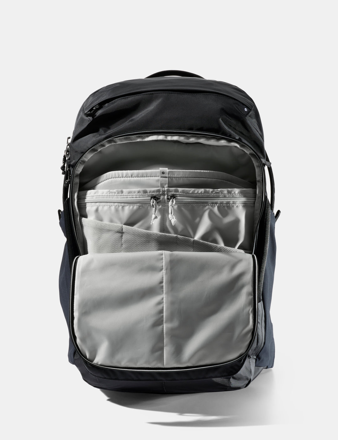 Matador 45L Global Travel Pack in Black - black and gray backpack on a white background