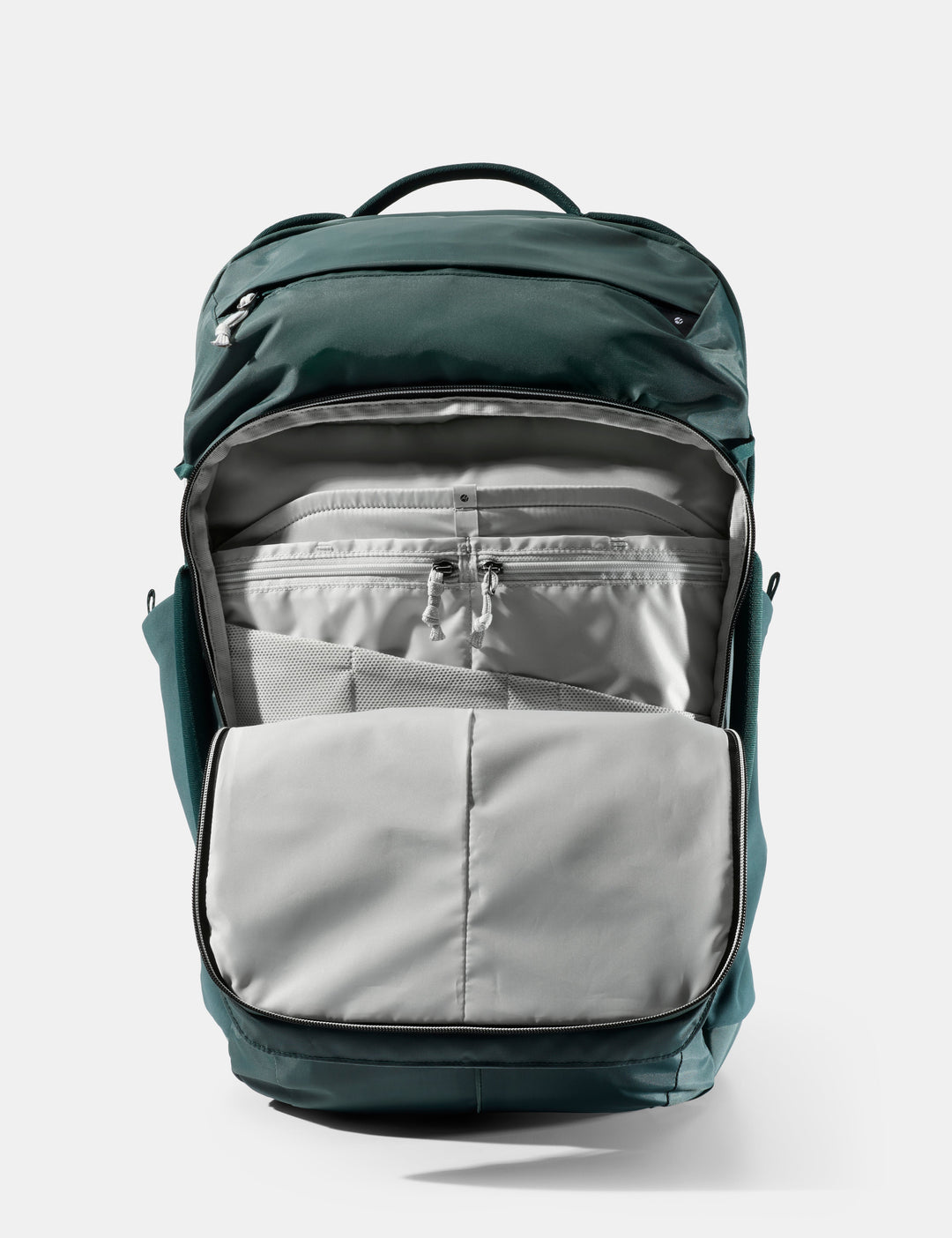 Matador 45L Global Travel Pack in Juniper - green and gray backpack on a white background