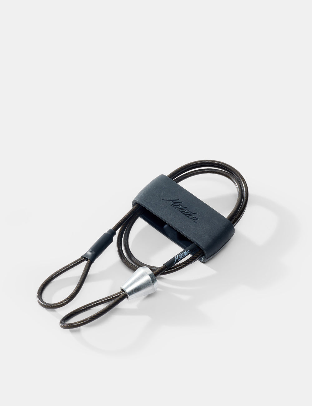 Matador BetaLock Accessory Cable (60cm) - black security cable on a white background