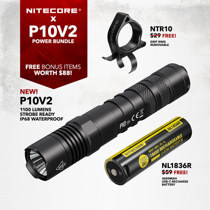 P10 V2 - 1100 lumens (Bundle)