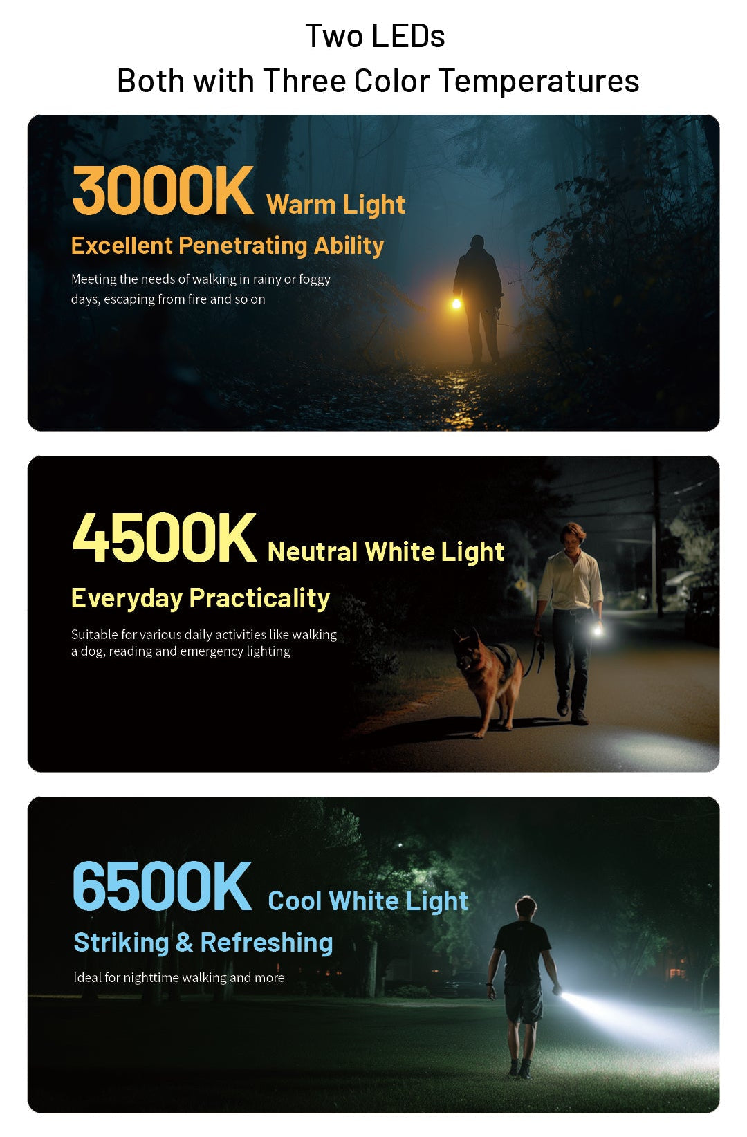TIP 3 (Black) - 720 lumens