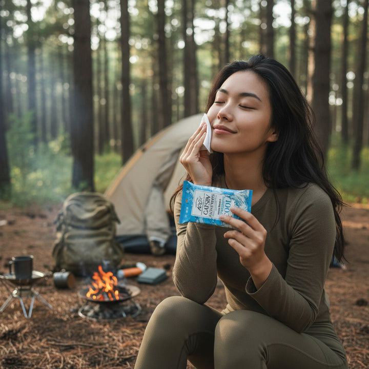 GATSBY Facial Wipes Extreme Cold (Wipes Away Dead Skin Cells And Oil Shine)