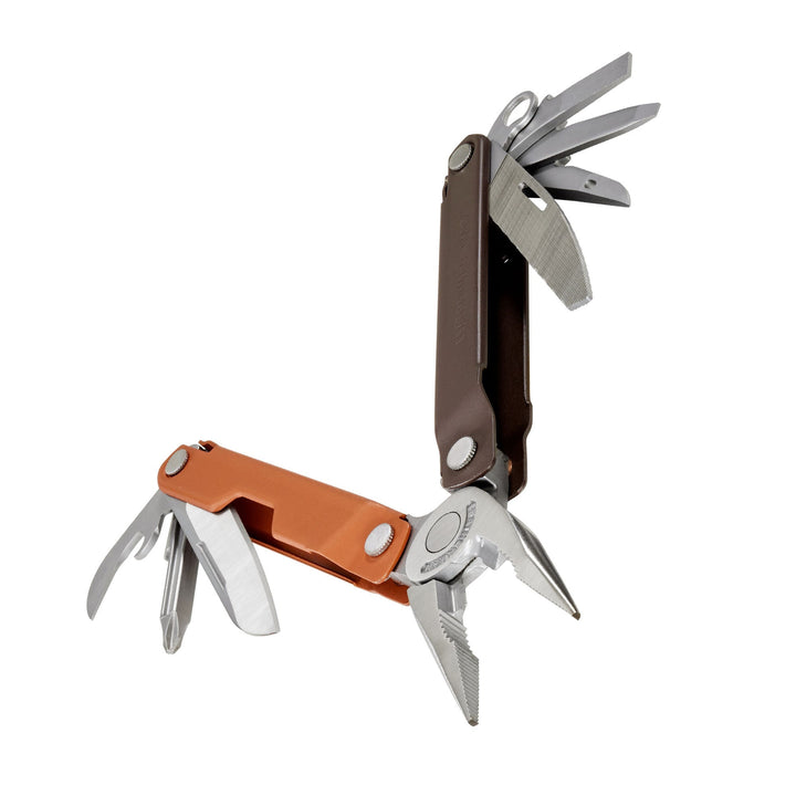 Leatherman Bond - Burnt Sienna, tools deployed - Nitecore Singapore