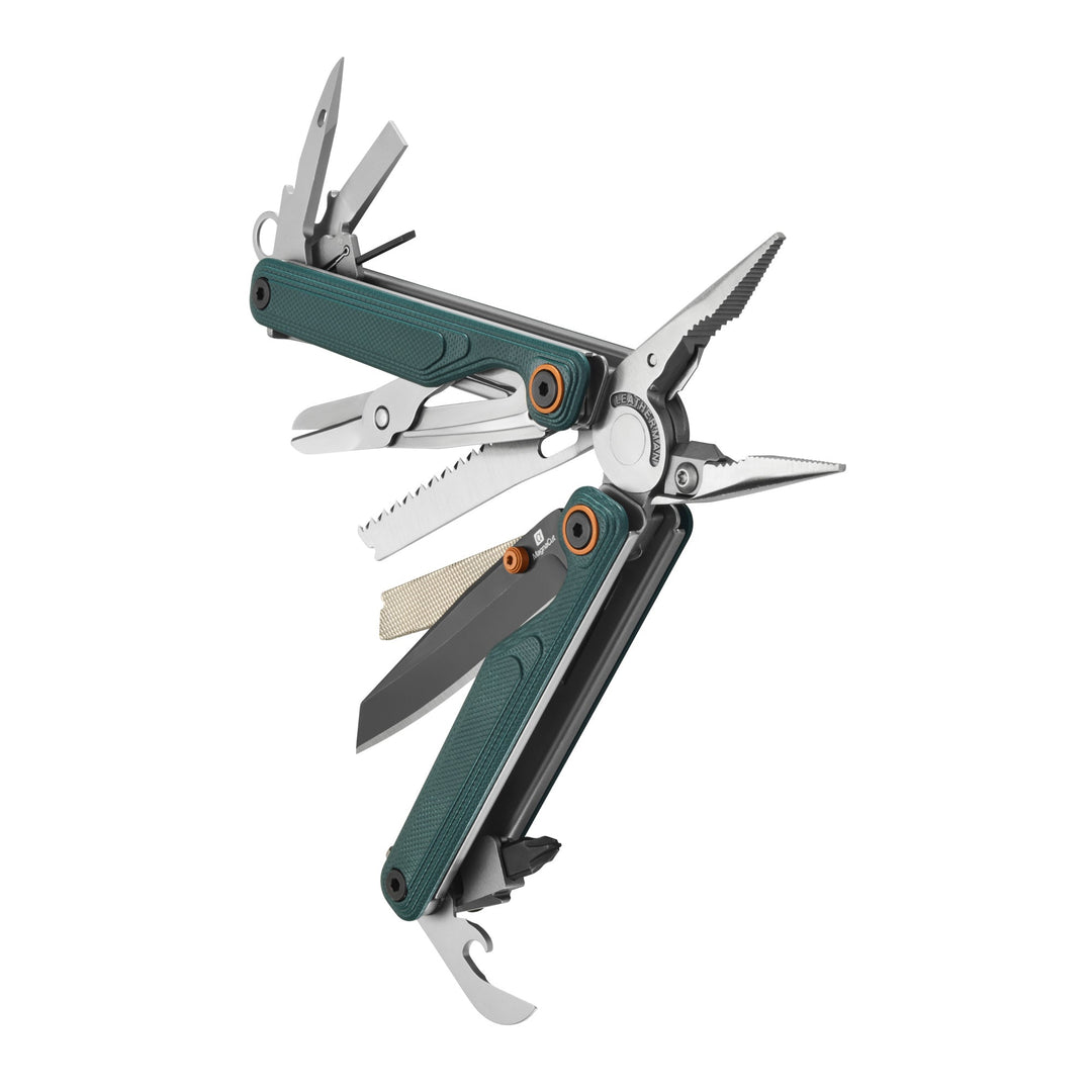 Leatherman Wave Alpha - Cascadia, tools fanned open - Nitecore Singapore