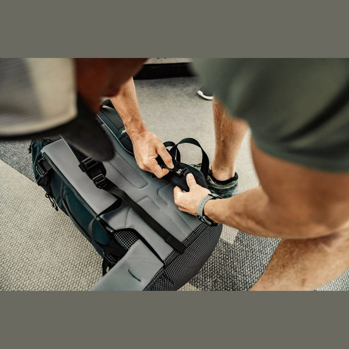 GlobeRider45 Travel Backpack in use