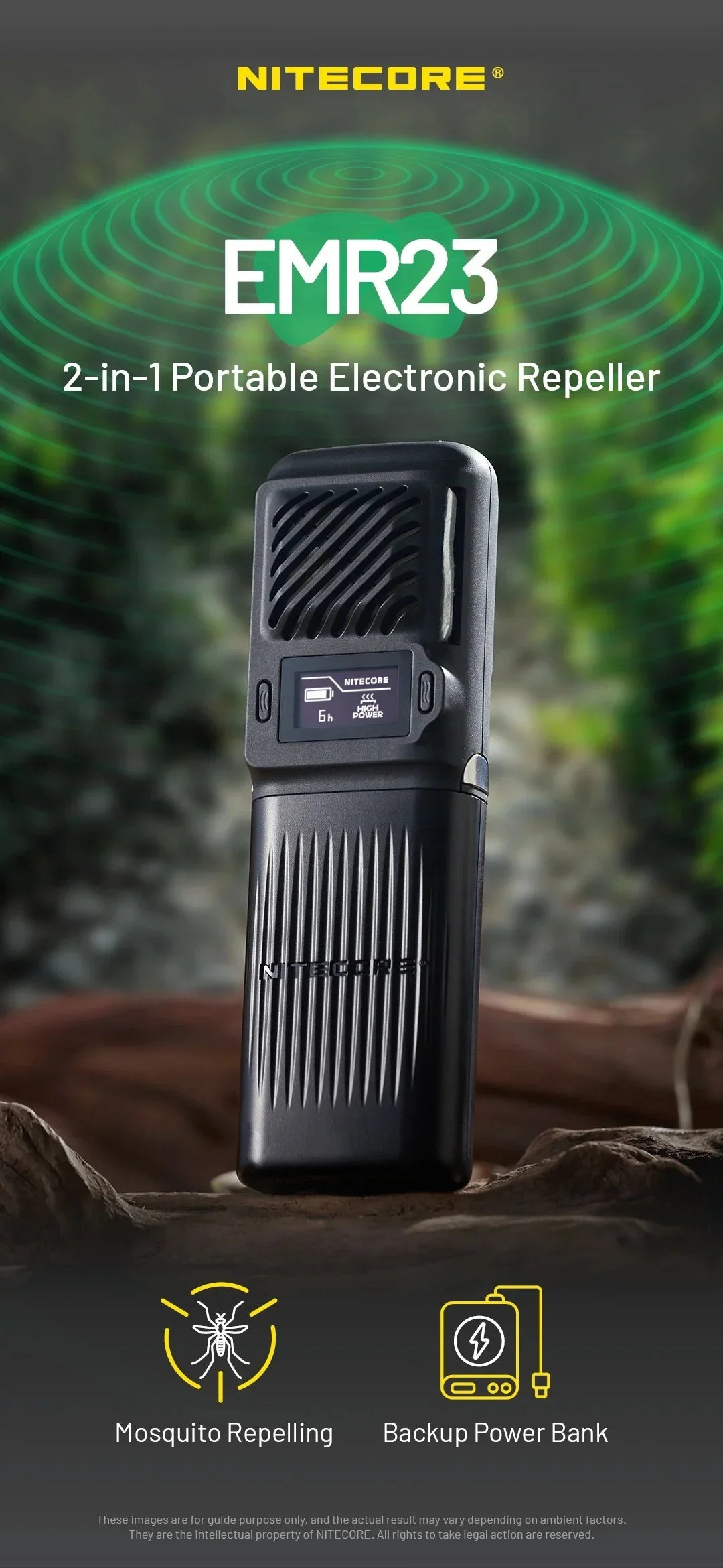 EMR23 2-in-1 Electronic Mosquito Repellent