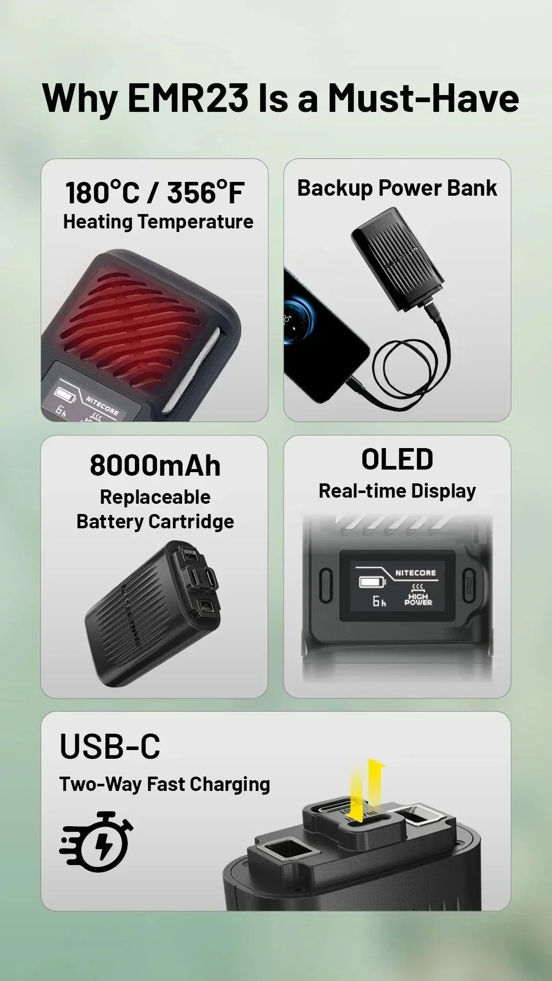 EMR23 2-in-1 Electronic Mosquito Repellent