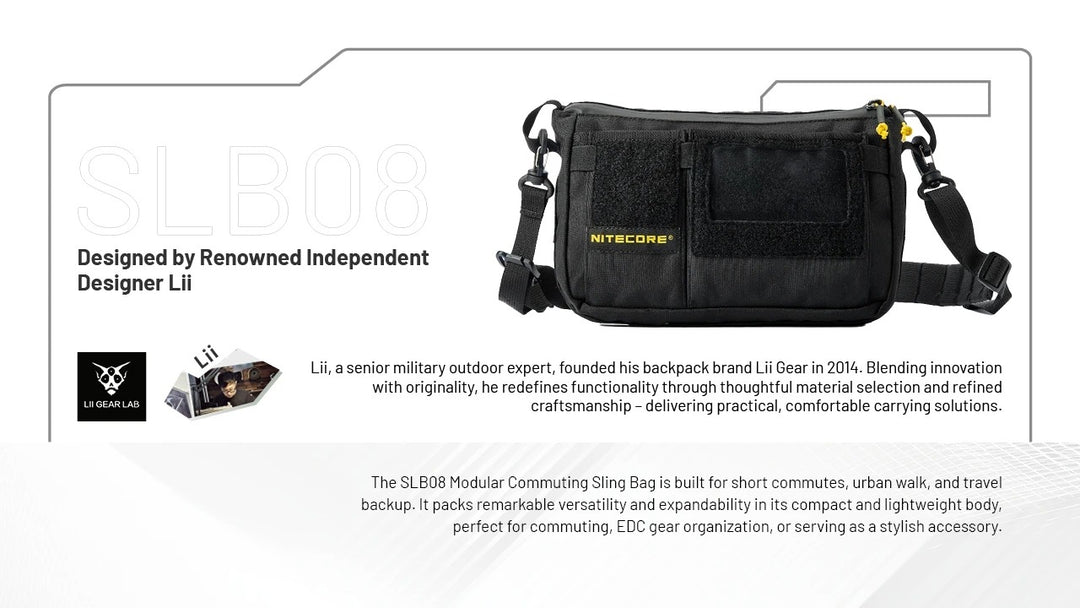 SLB08 Modular Sling Bag - 2L Capacity