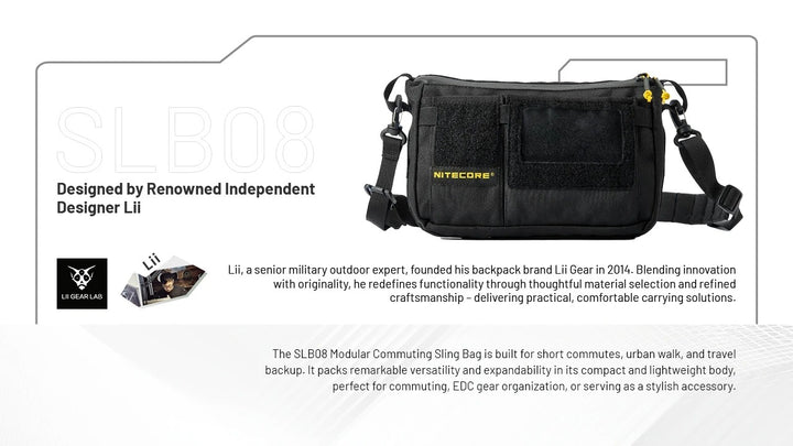 SLB08 Modular Sling Bag - 2L Capacity