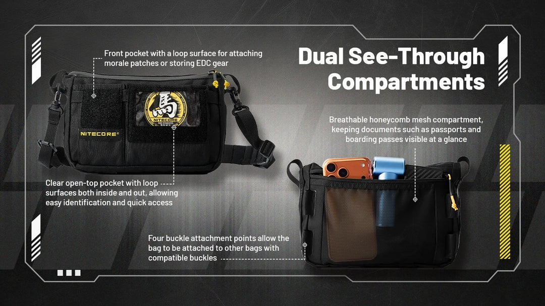 SLB08 Modular Sling Bag - 2L Capacity