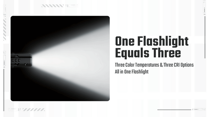 EDC07 (Black) - 1500 lumens