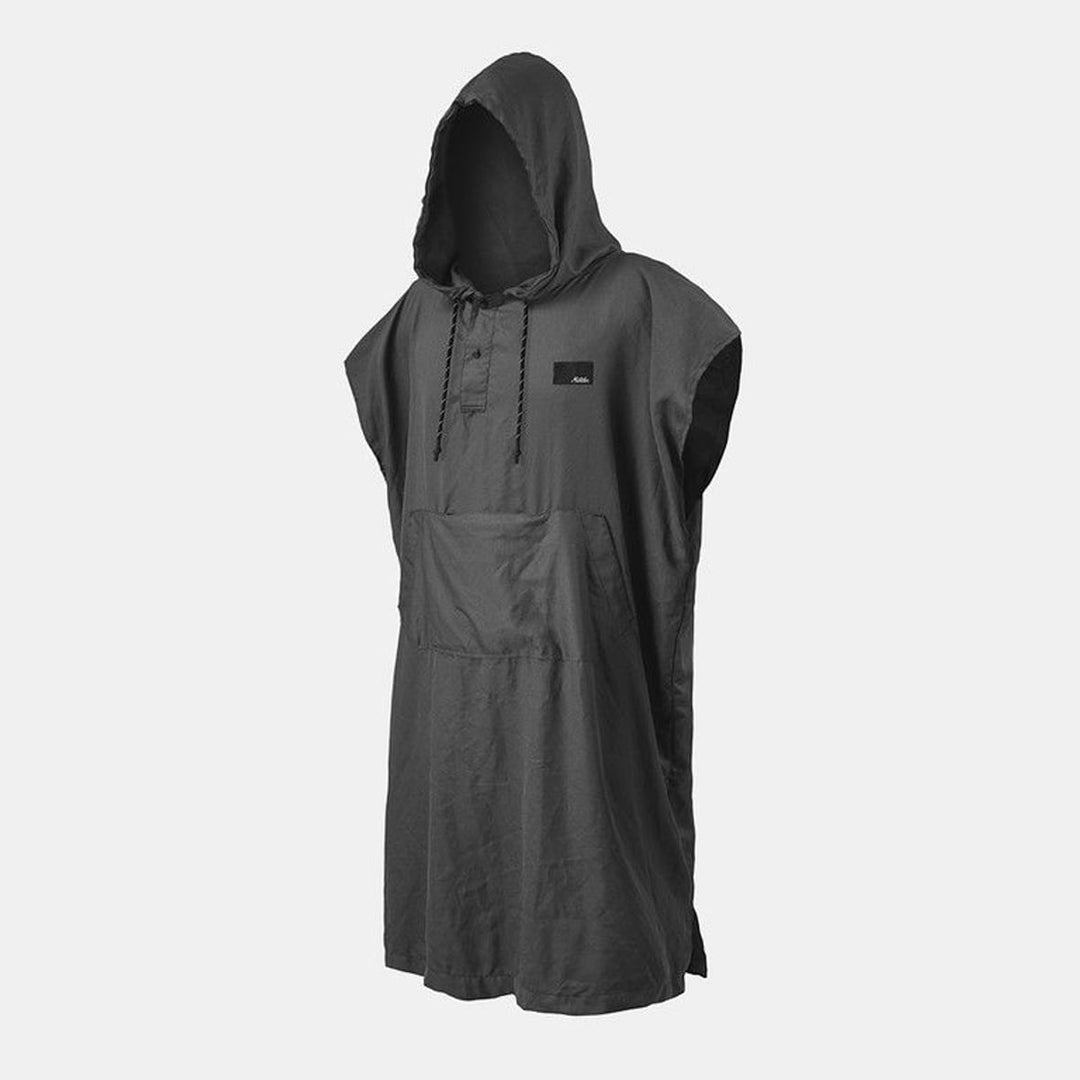 NanoDry Towel Poncho in use