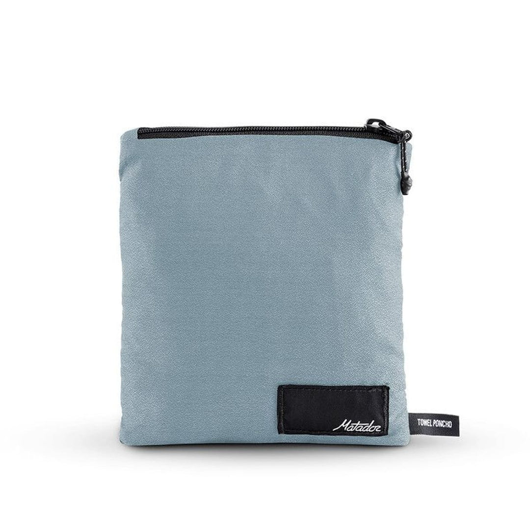 NanoDry Towel Poncho in use