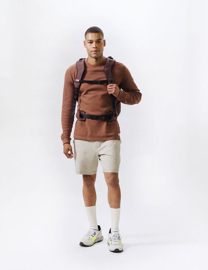 Matador 35L Global Travel Pack in Garnet - on-model video
