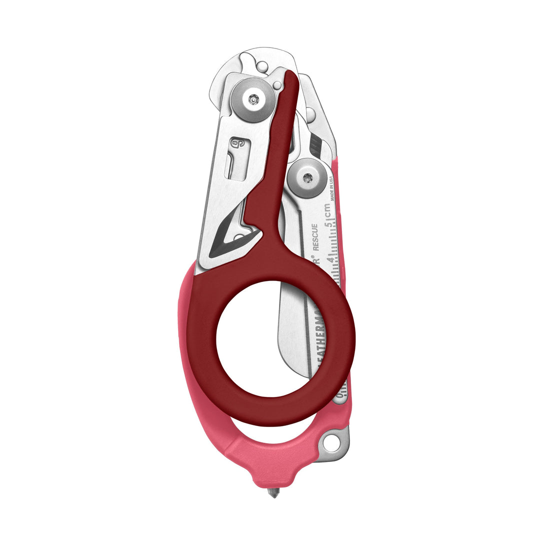 Leatherman Raptor Rescue - Raspberry Rose, folded - Nitecore Singapore