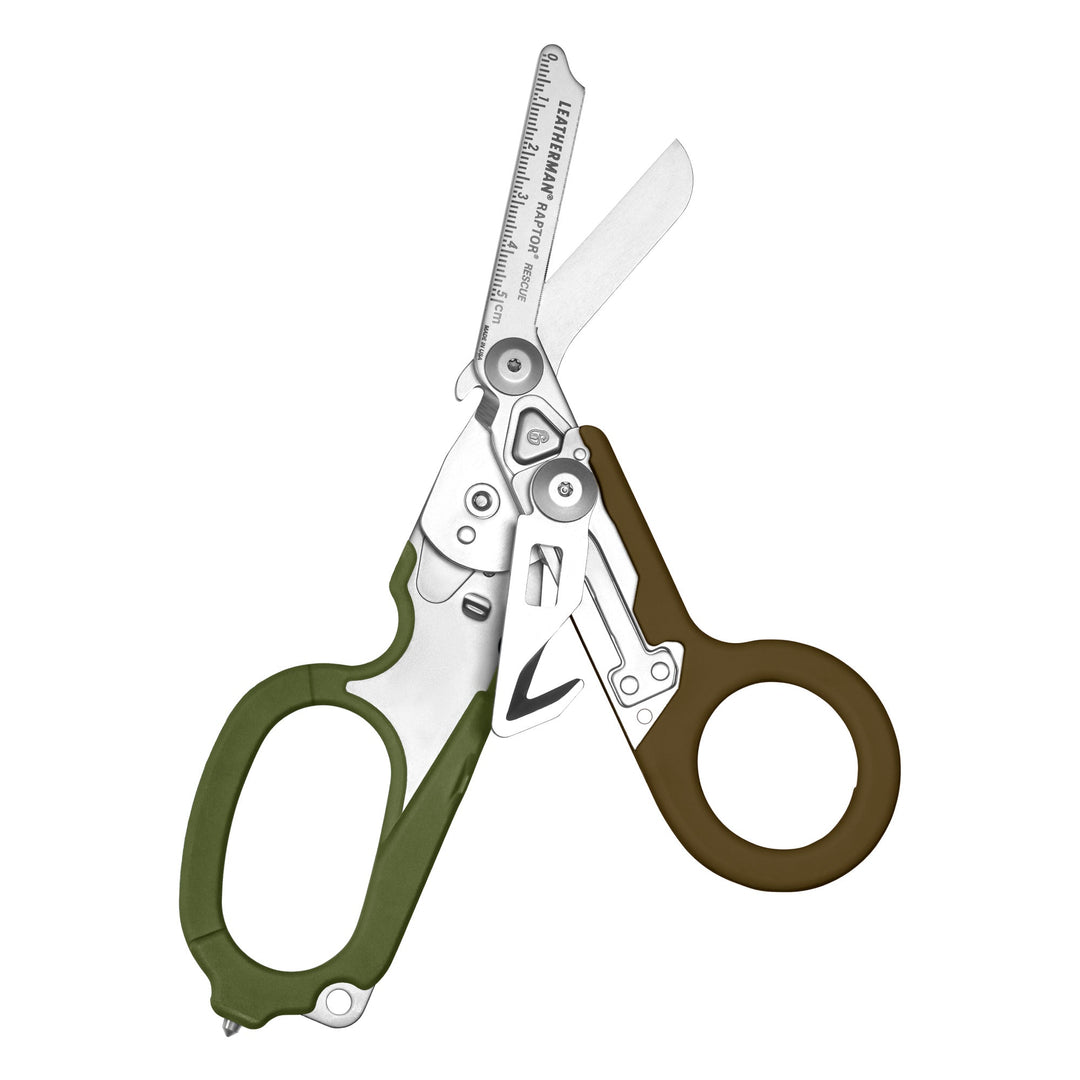 Leatherman Raptor Rescue - Woodland, shears open - Nitecore Singapore
