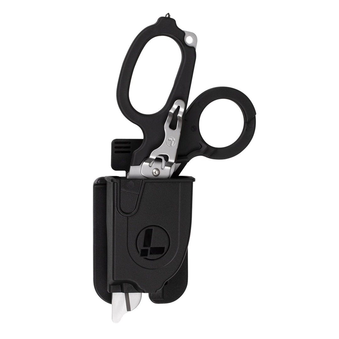 Leatherman Raptor Holster - Raptor Rescue shears seated in the holster - Nitecore Singapore