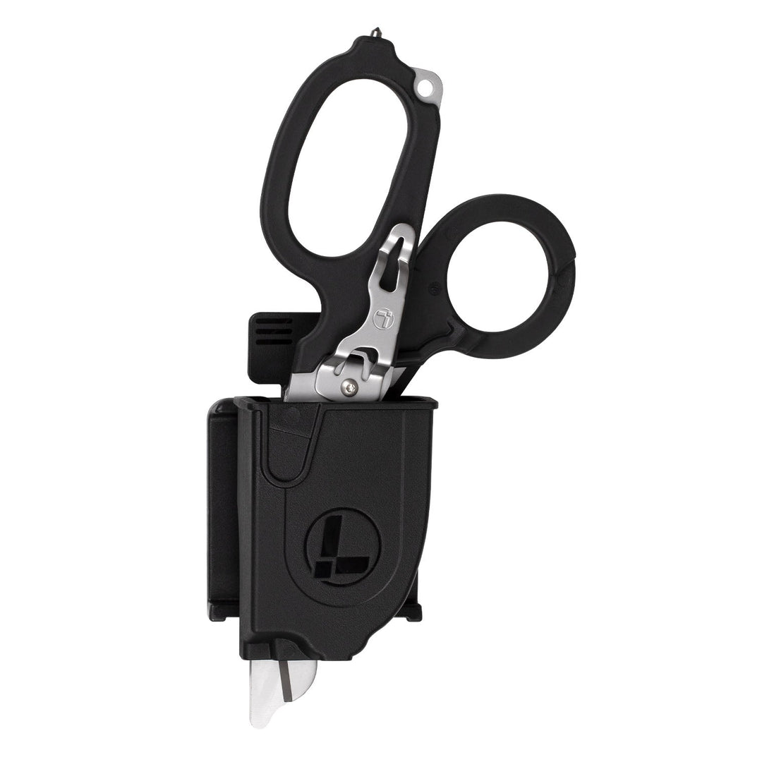 Leatherman Raptor Holster - belt version with shears inserted - Nitecore Singapore