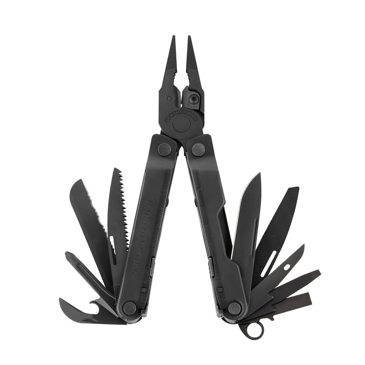 Leatherman Rebar - Black, tools fanned open - Nitecore Singapore