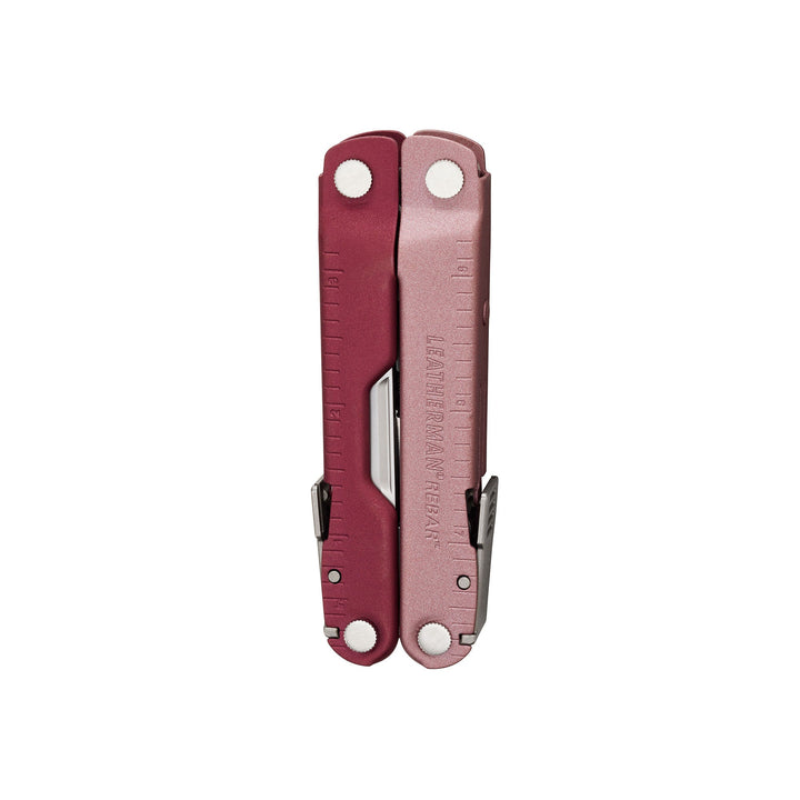 Leatherman Rebar - Heathered Cranberry, closed front - Nitecore Singapore