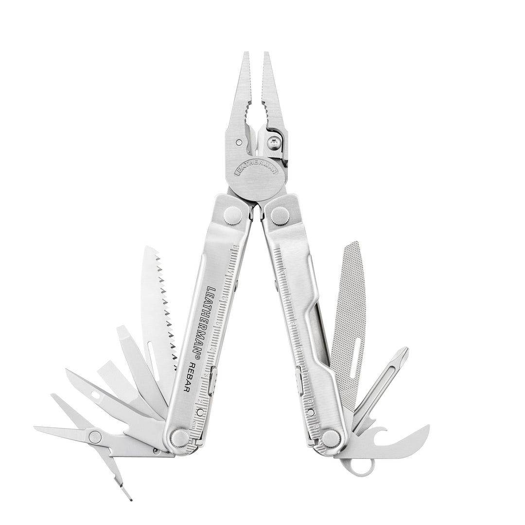 Leatherman Knifeless Rebar - tools fanned open - Nitecore Singapore