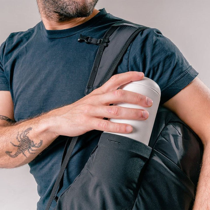 ReFraction Packable Backpack 16L in use