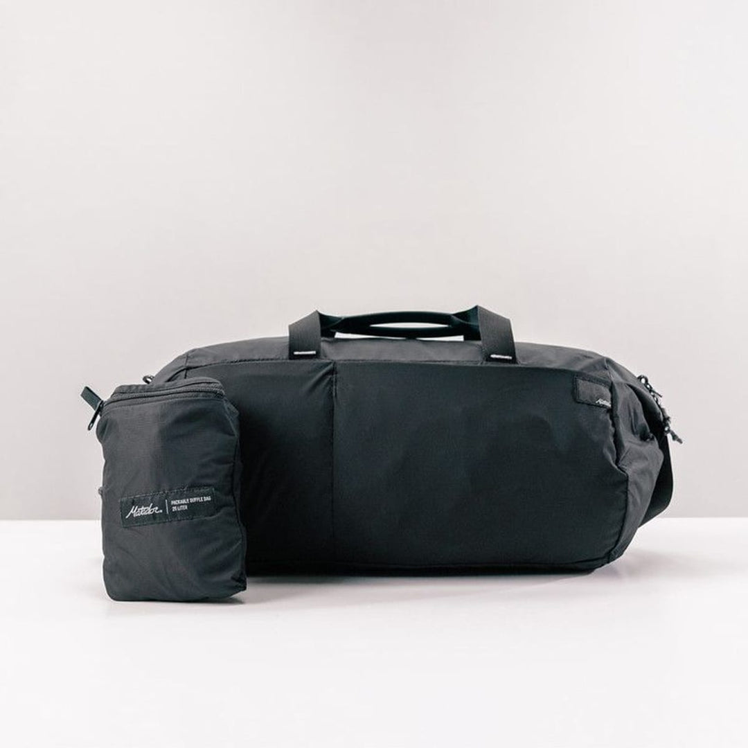 ReFraction Packable Duffle 25L in use