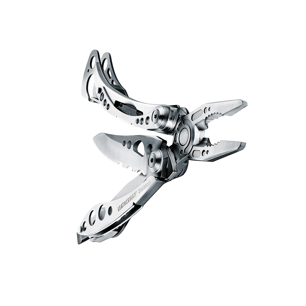 Leatherman Skeletool - open, standing on the pliers - Nitecore Singapore