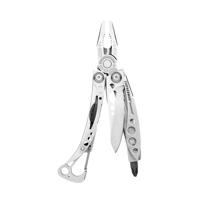 Leatherman Skeletool - tools fanned open, stainless steel - Nitecore Singapore