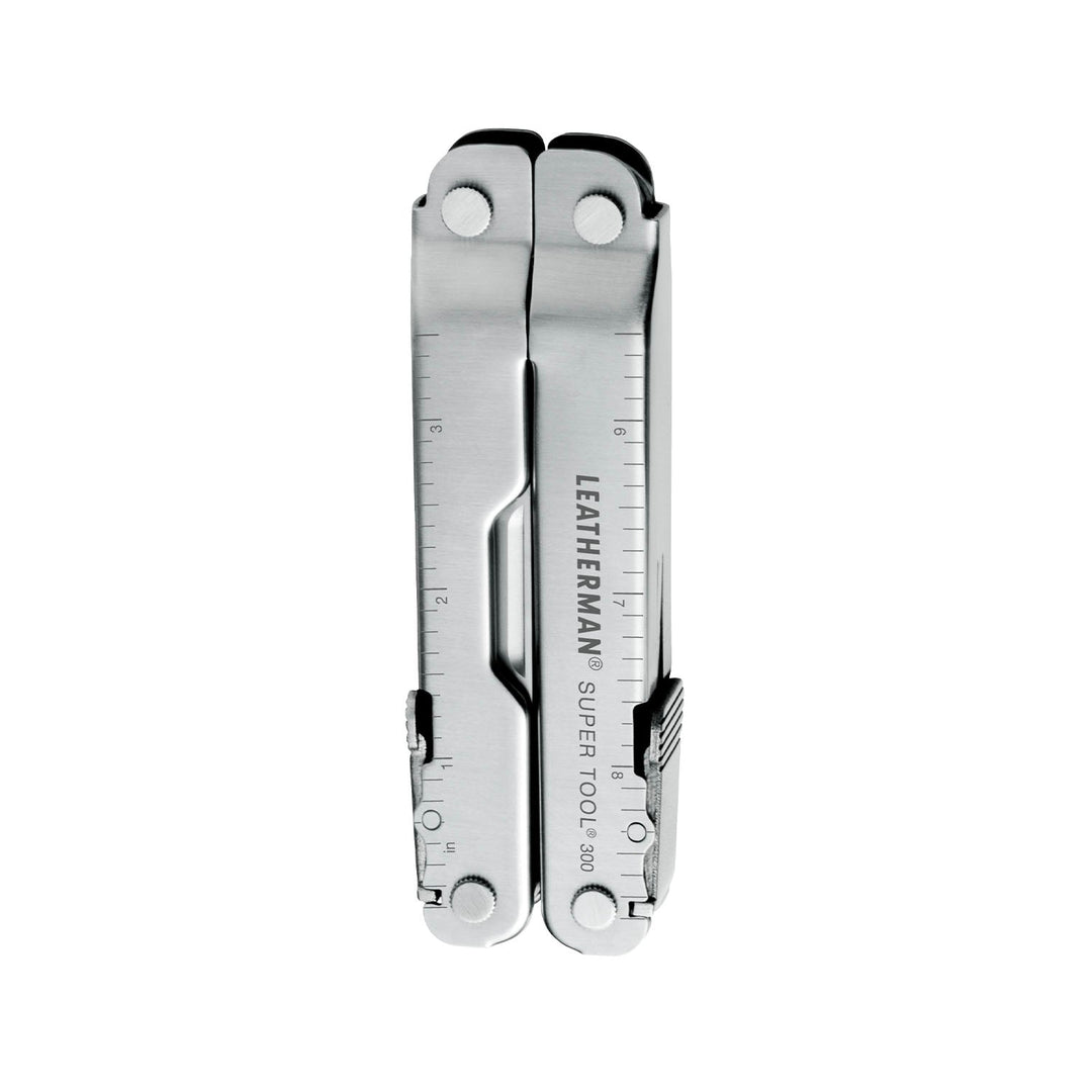 Leatherman Super Tool 300 - Stainless Steel, closed front - Nitecore Singapore