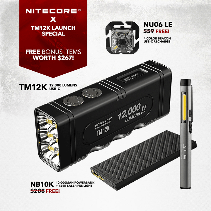 TM12K - 12,000 lumens (Bundle)